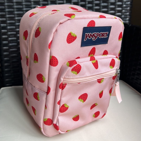 Jansport Bags Jansport Lunch Bag Big Break Strawberry Shower Poshmark